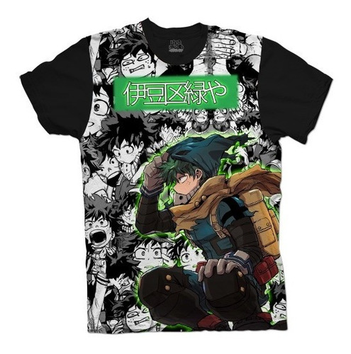 Camiseta Boku No Hero My Hero Academy Anime Exclusivas 