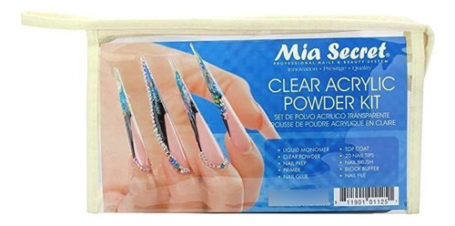 Kit Acr&iacute;lico De U&ntilde;as Mia Secret: 1/2&nbsp;oz .