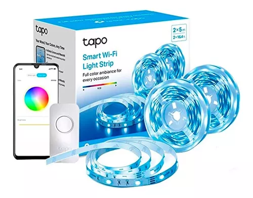 Luces LED  TP-Link Tapo L900-5, WiFi, Compatible con asistentes de voz, 5  metros, Multicolor