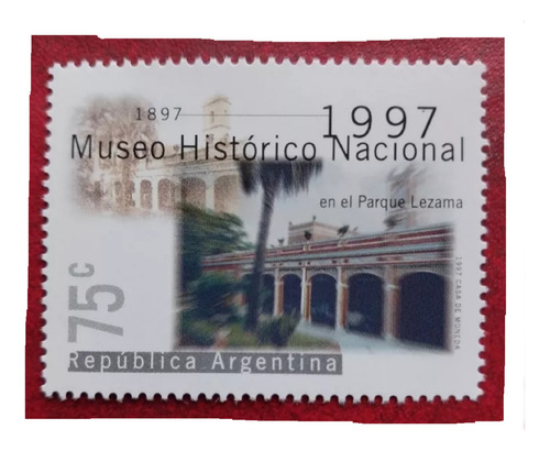 1997. 100 Años Museo Histórico Nacional En Pque. Lezama Mint