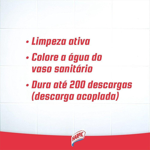 Imagem 4 de 5 de Detergente Sanitário Acqua Marine Harpic 2 Un Desc Na 2ªun