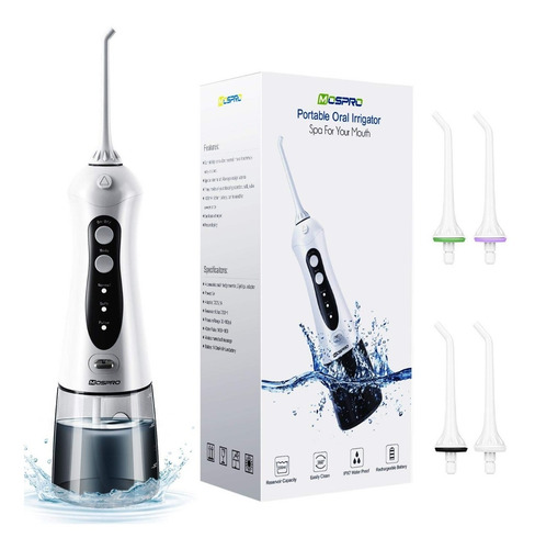 Mospro Irrigador Dental Inalambrico Profesional Portatil