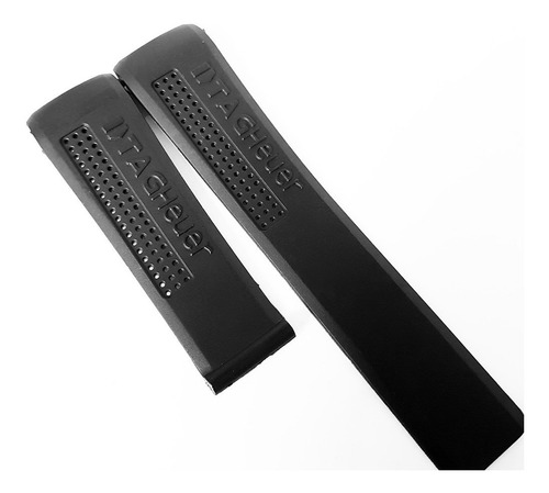 Extensible Negro 24mm Logo Horizontal Compatible Tag Heuer