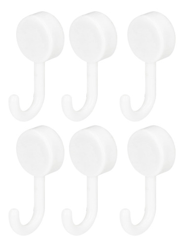 Imagen 3 de 10 de Ganchos Magnéticos, 6 Unidades, E18, 0 A 5 Kg, N52, Resisten