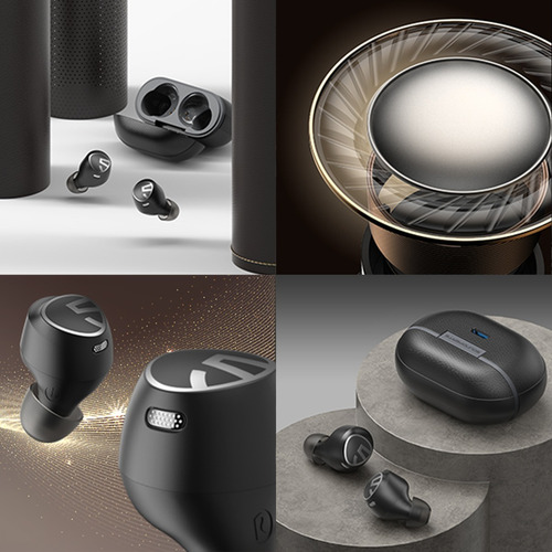Imagen 9 de 9 de Auriculares Inalámbricos Soundpeats Free 2 Negro 8 Hs Táctil