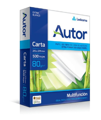 Resma Autor Carta 80gr.consultar Por Envio Gratis