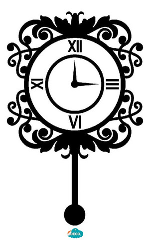 Vinilo Reloj Vintage Para Paredes Deco®