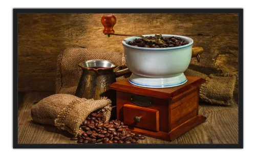 Quadro Decorativo Gourmet Cafeteria Café Lanchonetes Gg