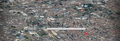 Imagem 1 de 1 de Terreno Para Aluguel, Mooca - São Paulo/sp - 2537