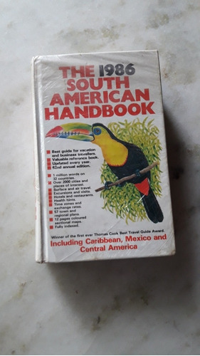 Libro South American Handbook,1986, En Ingles