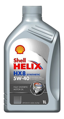Aceite 5w40 Helix Hx8 Full Sintético - 1 L. Shell - Blanis.