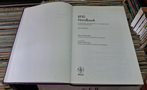 Rfid Handbook Applications Contactless Klaus Finkenzeller (Usado)