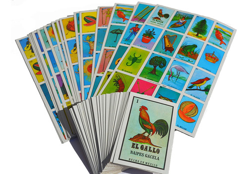 Loteria 20 Tablas Tamaño Chico