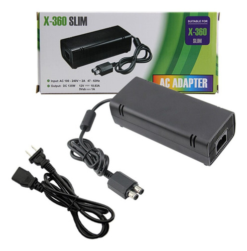 Fuente De Poder Compatible Con Xbox 360 Slim