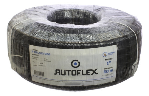 Ducto Autoflex Negro 50 Metros