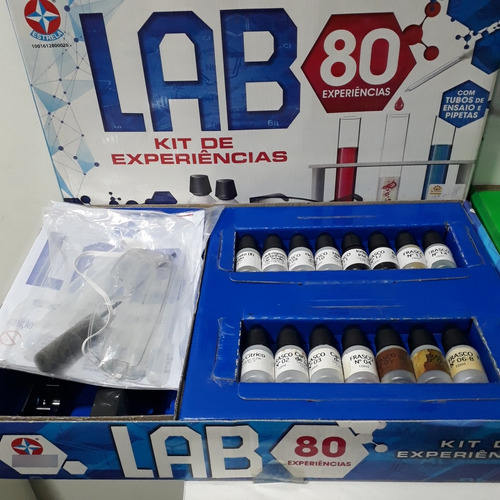 Jogo De Experiências Lab 80 Da Estrela (Usado)