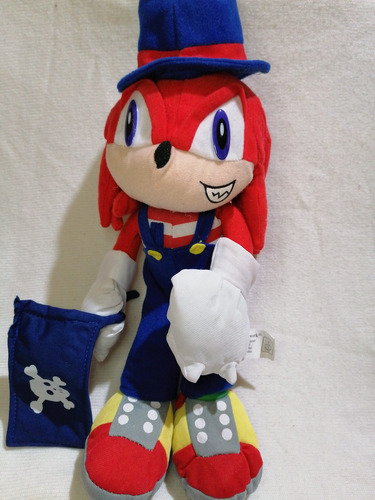 Peluche Original Knuckles Sonic Project Toy Nerwork Sega 40. (Usado)