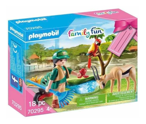Playmobil 70295 Set Zoológico 18 Piezas