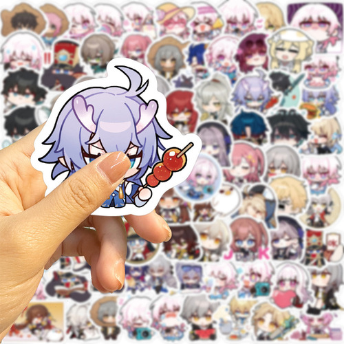 . Pegatinas De Dibujos Animados De Honkai Star Rail For