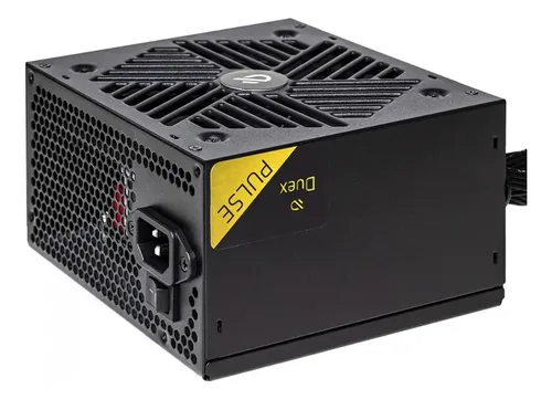 Fonte Duex Pulse Pro, 600w, 80 Plus Bronze, Teclab,pfc Ativo