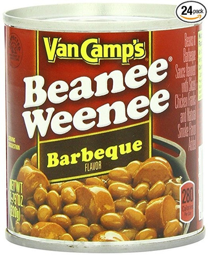 De Van Camp Beanee Weenee, Barbacoa, 7,75 Onza (paquete De 2