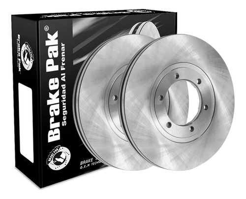 Discos De Freno Marca Brake Pak Para Ki. Bongo 2.5 2.7