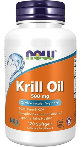 Now Foods | Antarctic Krill Oil | 1000mg | 120 Softgels