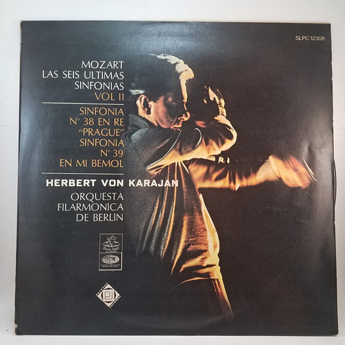 Mozart - 6 Ultimas Sinfonias Vol. 2 - Karajan Vinilo - Ex