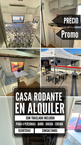 Alquiler Casilla Rodante Para Eventos