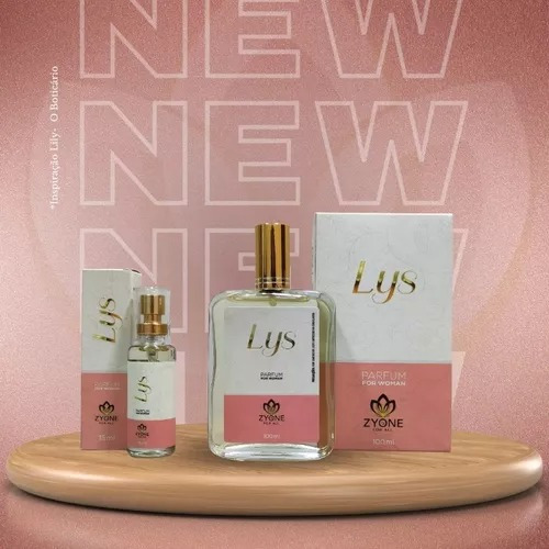 Perfume Feminino Zyone Lys 100ml Parfum Alta Fixação Volume Da Unidade 100 Ml