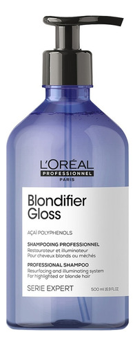 Shampoo L'oréal Blondifier Gloss Para Cabello Rubio 500 Ml