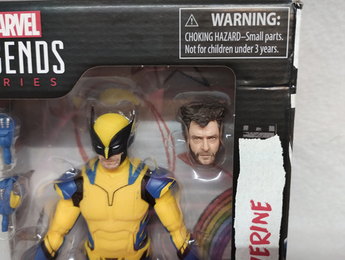 Marvel Legends Wolverine Traje Amarillo Pelicula Deadpool