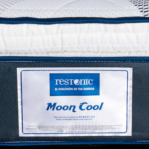 Colchon Restonic Moon Cool Ortopedico Matrimonial - Mci