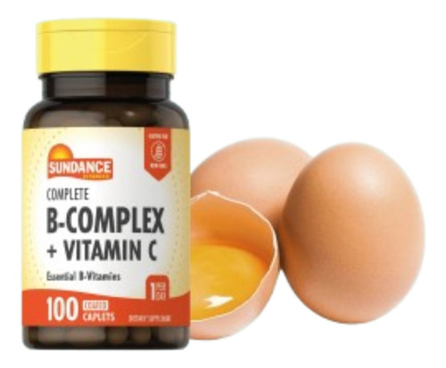 Complejo B + Vitamina C 100 Tabletas Recubiertas