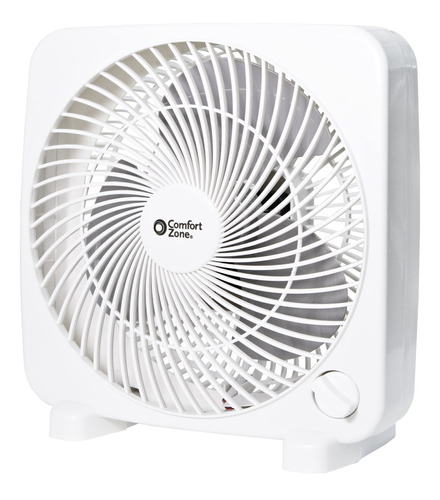 Comfort Zone Cz9bwt - Ventilador Silencioso Y Transportable 