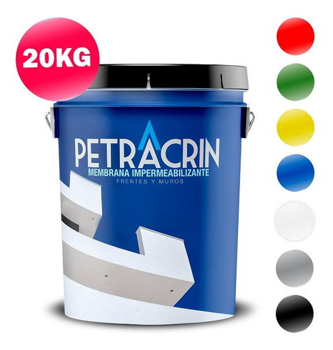 Imagen 2 de 10 de Membrana Liquida 20 Kg Super Petracrin + Envio Todo Pais