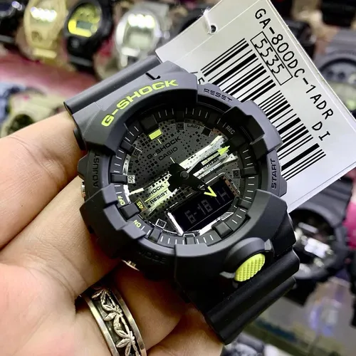 Ripley - RELOJ CASIO G-SHOCK GA800DC-1A PARA HOMBRE DIGITAL ANALÓGICO  ACUÁTICO LUZ AUTOMÁTICA - NEGRO