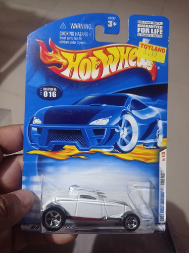 Hot Wheels 2001 Carrito Sooo Fast Blanco First Edition 7 