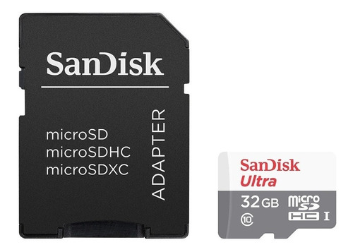 Tarjeta Micro Sd 32gb Sandisk Ultra - Clase 10 - Original