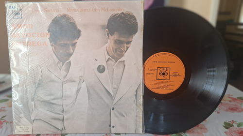 Santana Mahavishnu John Mc Laughlin Amor Devocion Vinilo Ex+