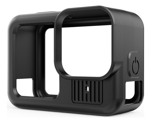 Funda De Silicona Azul Shj108 Para Gopro Hero13 Negra