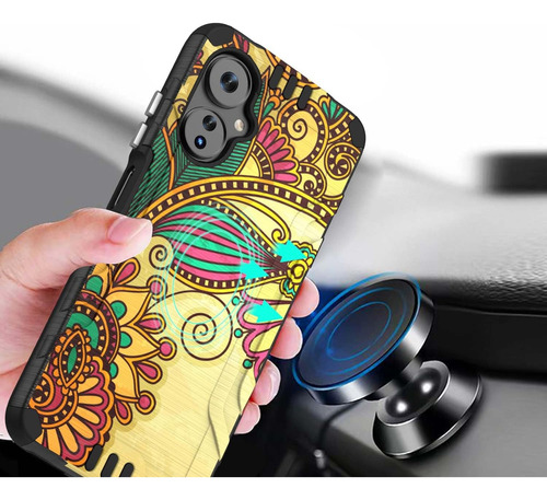 Tjs Compatible Para Boost Mobile Celero 5g Rd Versión) Caso,