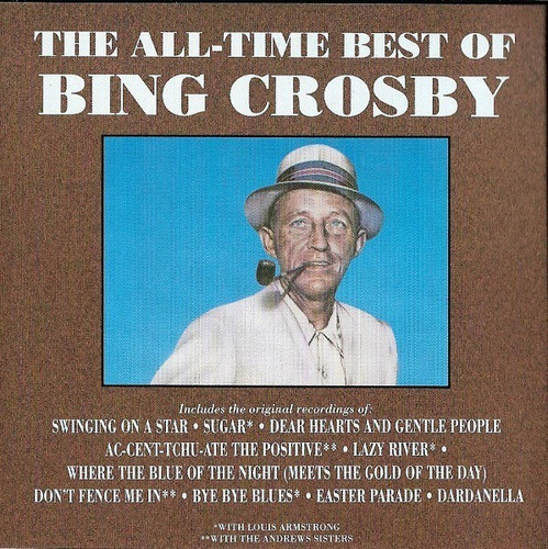 Bing Crosby The All-time Best Of Bing Crosby Cd