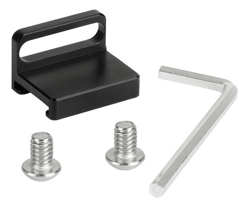 Adaptador De Montagem Mamen Q1-l2 Sapata Fria Vertical Para Cor Preto