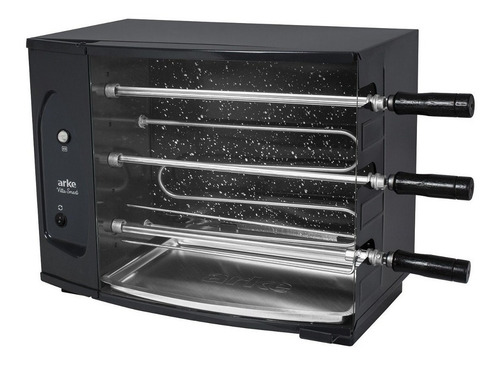 Churrasqueira elétrica Arke Vitta Smart 3 127V preta