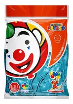 Comprar Globo Latex Decorator Redondo N° 9 Payaso C\u002F100 Piezas Color Turquesa