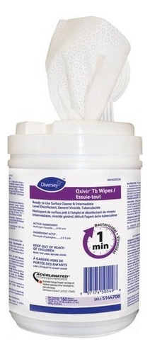 Oxivir Tb Wipes Toallas Desinfectantes