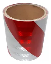 Comprar Cinta Reflectiva Paragolpe Camiones 10cm X 2m Rojo Blanco