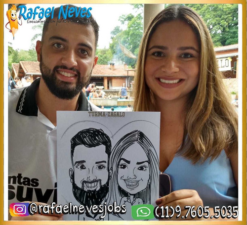 Imagem 9 de 9 de Caricaturas Ao Vivo Em Sua Festa & Encomendas!