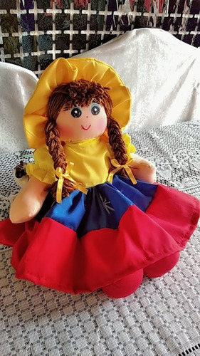 Hermosas Muñecas Traje Típico De Venezuela